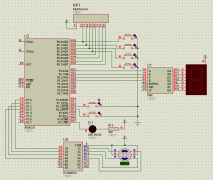 电路+程序  基于单片机的四相步进电机控制设计